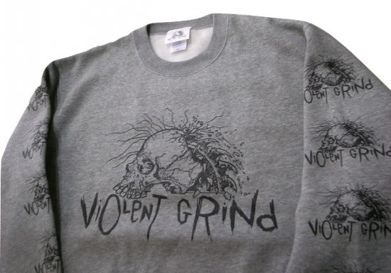 VIOLENT GRIND バイオレントグラインド PUSHEAD 定番パスヘッドスカル