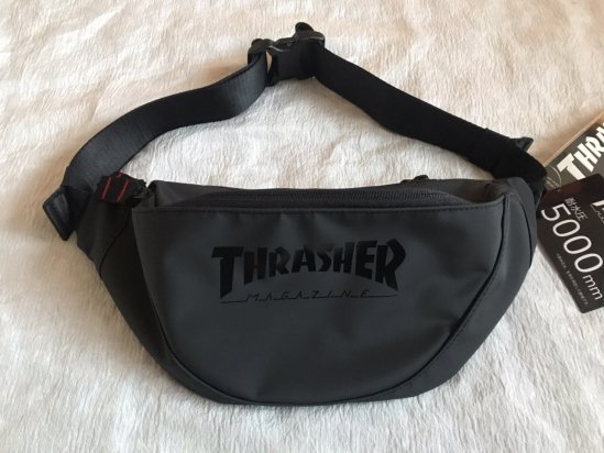 THRASHER スラッシャー THR-121 MAG LOGO マグロゴ PVC WAIST BAG 