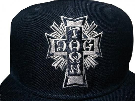 DOGTOWN ドッグタウン CROSS LOGO 定番 クロスロゴ刺繍 スナップ
