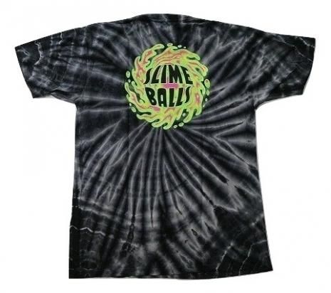 Slime Balls スライムボールズ Sb Logo Black Swirl Tiedye スライムボール ブラックスワイラルタイダイ Tシャツ Jonny Bee Online Store