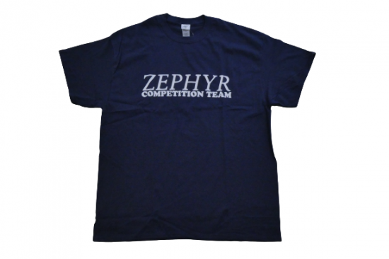 ZEPHYR COMPETITION TEAM LOGO FRONT HIT ゼファー ＃１ フロント 