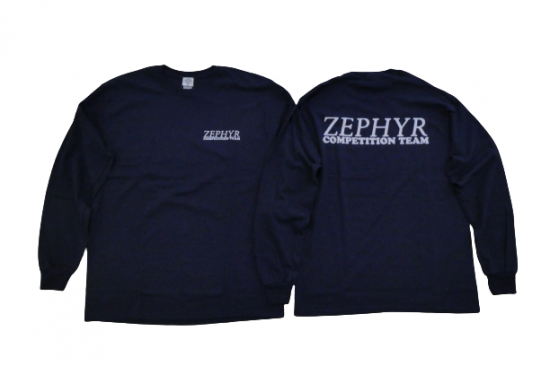 交換無料! LOGO TEAM COMPETITION ZEPHYR ゼファー バック ZPLS#2NV 服&ファッション小物
