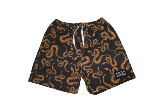 LIFE'S A BEACH ライフズアビーチ SNAKE SHORTS スネーク 総柄 LIFE'S A BEACH ライフズアビーチ SNAKE SHORTS スネーク 総柄