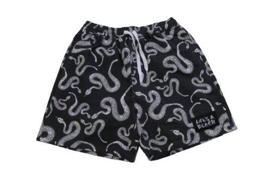 LIFE'S A BEACH ライフズアビーチ SNAKE SHORTS スネーク 総柄 LIFE'S A BEACH ライフズアビーチ SNAKE SHORTS スネーク 総柄