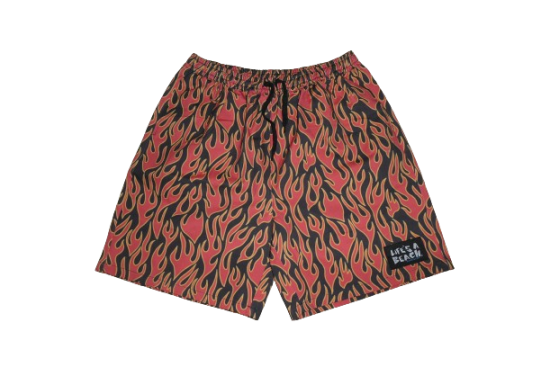 マーブル柄パンツ 総柄パンツ life's a beach life's a street マーブル柄パンツ 総柄パンツ life's a beach life's a street