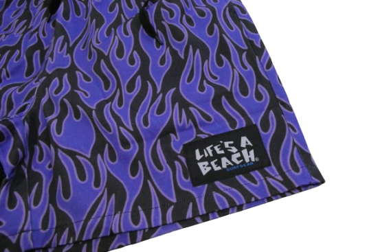 LIFE'S A BEACH ライフズアビーチ FIRE FLAME SHORTS ファイア LIFE'S A BEACH ライフズアビーチ FIRE FLAME SHORTS ファイア