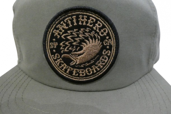 ANTIHERO アンタイヒーロー EAGLE ROUND PATCH SNAPBACK CAP ANTIHERO アンタイヒーロー EAGLE ROUND PATCH SNAPBACK CAP