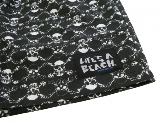 LIFE'S A BEACH ライフズアビーチ O.G SKULL SHORTS オリジナル LIFE'S A BEACH ライフズアビーチ O.G SKULL SHORTS オリジナル