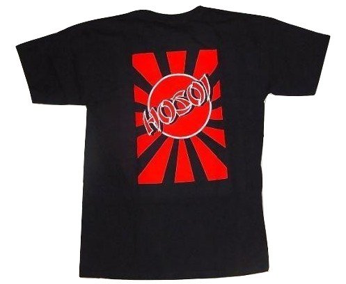 HOSOI SKATEBOARDS クリスチャンホソイ ライジングサン Tシャツ 黒