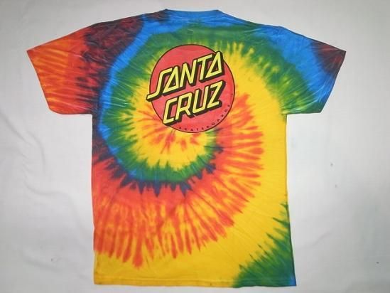 SANTA CRUZ タイダイ染め メンズTシャツ Lサイズ - メルカリ