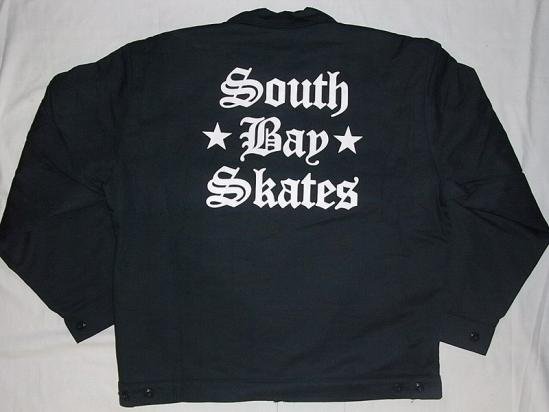 South Bay Skates サウスベイスケート Stars Logo オールドイングリッシュ ワークジャケット モスグリーン Jonny Bee Online Store