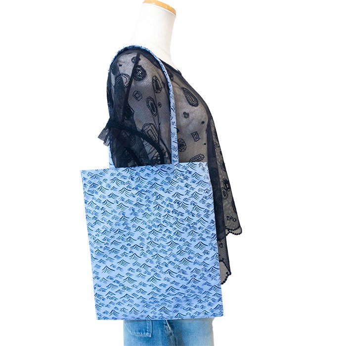 ミナペルホネン post bag -umi- #blue- ミナペルホネン・ショセはlin