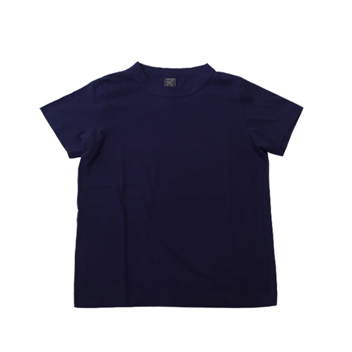 homspun[ホームスパン]天竺半袖Tシャツ #ネイビー　- 　リントータルファッションプレイス