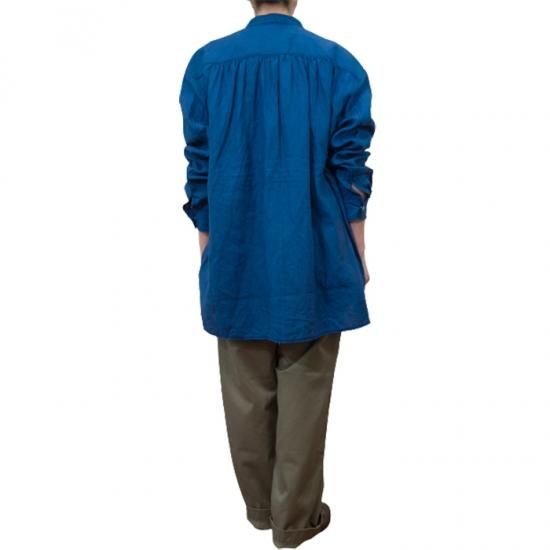homspun◆NEWリネンバイオスタンドカラーシャツ homspun（ホームスパン）NEWリネンバイオスタンドカラーシャツ