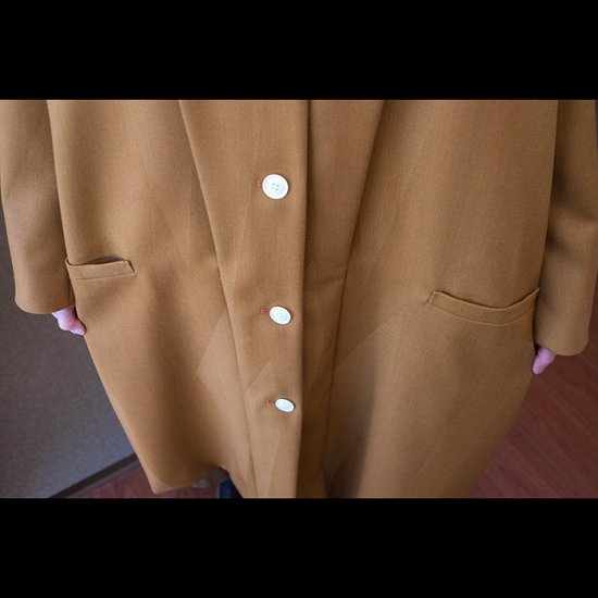 ミナペルホネン piena コート #brown- ミナペルホネン・ショセはlin