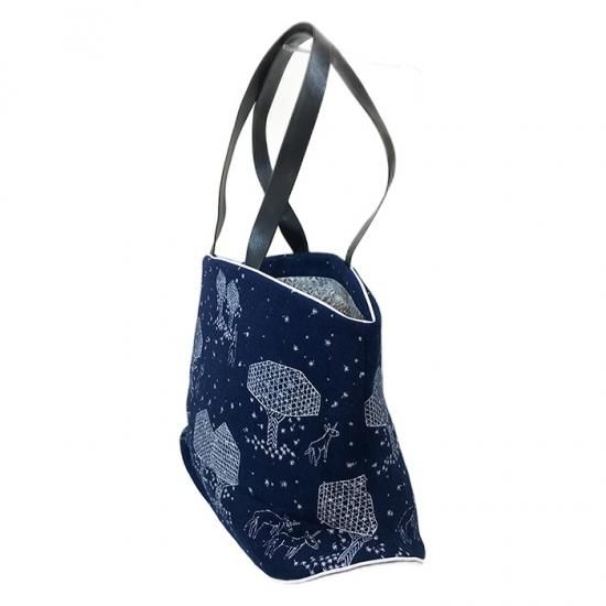 mina perhonen mori no hoshi ライババッグ ネイビー ミナペルホネン ライババッグ mori no hoshi #navy- ミナ
