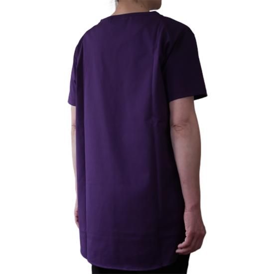 SIWALY | シワリー ラウンドヘム ハーフスリーブTシャツ