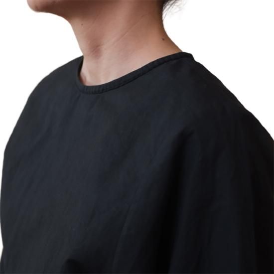 homspun シルキーシーチングノーカラーブラウス homspun シルキーシーチングノーカラーブラウス レディース