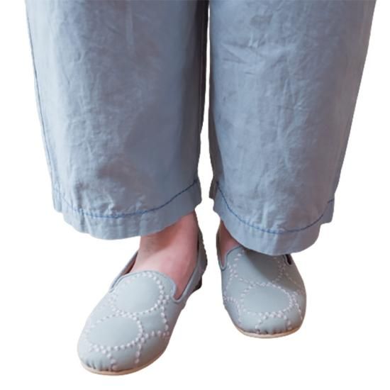 homspun (ホームスパン)バルキーシーチングパンツ＊フリー Homspun[ホームスパン]バルキーシーチング 厚手ギャザーパンツ 2