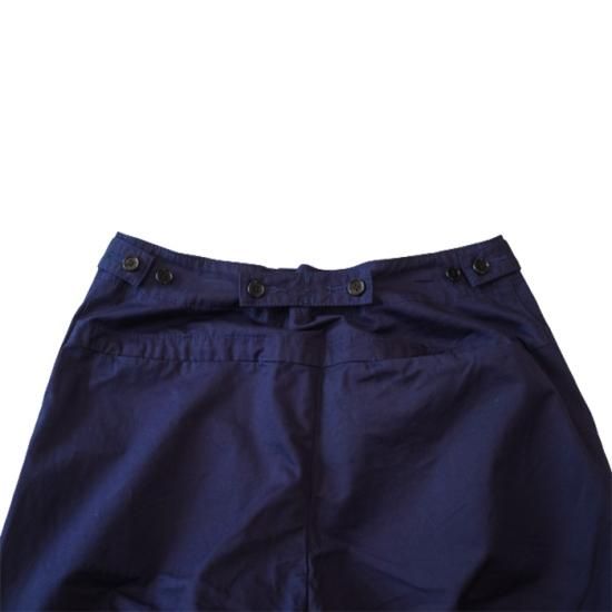 homspun コットンウエザーパンツ（W調節タブ付） homspun(ホームスパン) コットンウェザーパンツ（W調節タブ付き