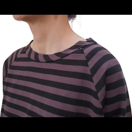 homspun ボーダーカットソー homspun ボーダーの通販【rusk】