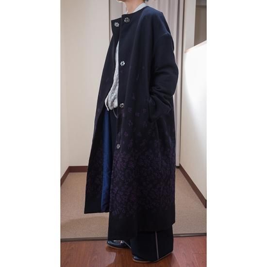 ANTIPAST アンティパスト 袖刺繍 薄手 スプリングコート