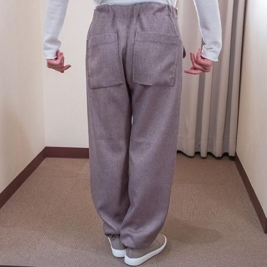 大きな取引 takei ippei [イッペイタケイ] ＃メランジグレー pants jogger パンツ