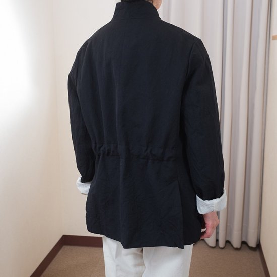 ŠP（エシュペー）WOOL LINEN /JACKET ＃BLACK - リントータル