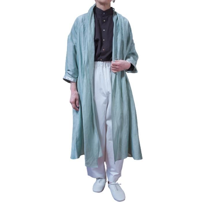 【未使用】デニムライクローブ　Le Pivot　ル・ピボット　薄手羽織 Le pivot ル・ピボット デニムライクローブ