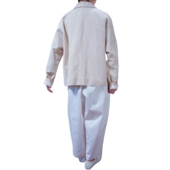 ŠP（エシュペー）LINEN COTTON /JACKET ＃BEIGE - リントータル