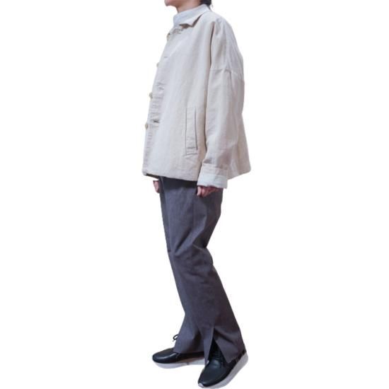 ŠP（エシュペー）LINEN COTTON /JACKET ＃BEIGE - リントータル