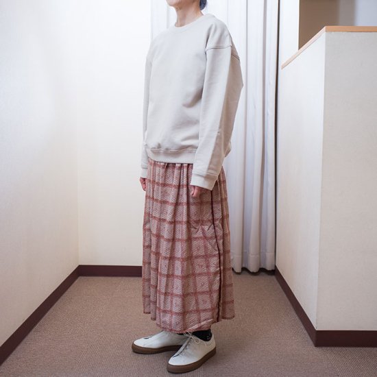 Antipast(アンティパスト) Printed Skirt #ORANGE - リントータル