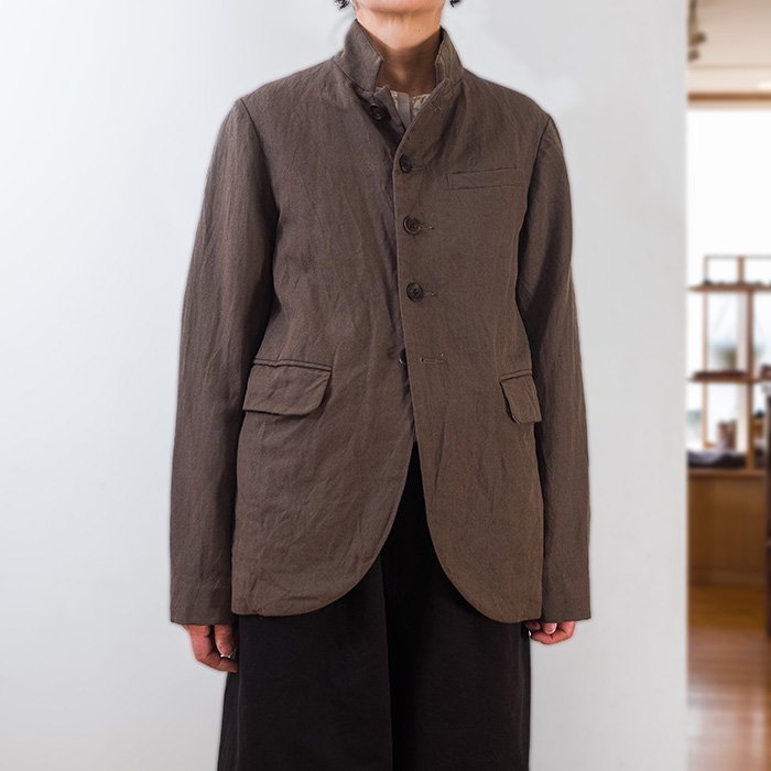 ŠP（エシュペー）WOOL LINEN /JACKET KHAKI - リントータル ...