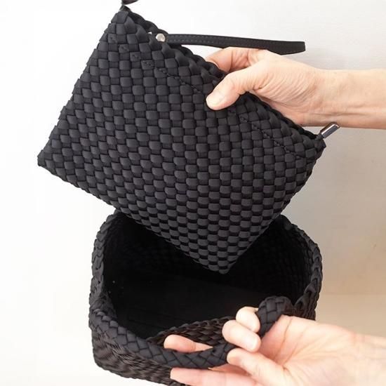 motté (モッテ) メッシュトートバッグ(M) A+A BLACK
