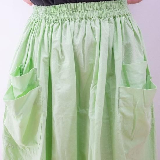 【9/30迄値下げ‼️新品　ホームスパン　バルキーシーチングスカート Homspun [ホームスパン] バルキーシーチング ダブルポケット