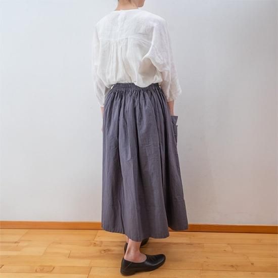 Homspun [ホームスパン] バルキーシーチング ダブルポケットギャザー