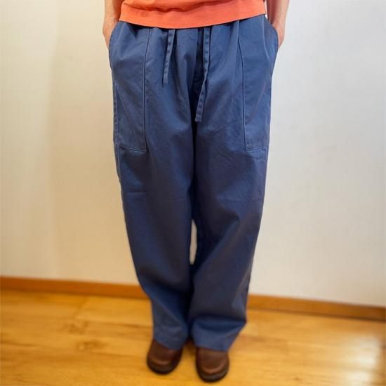 homspun 高密度ウエポンギャザーパンツ　サックス homspun 高密度ウェポン ギャザーパンツ サックス homspun 通販