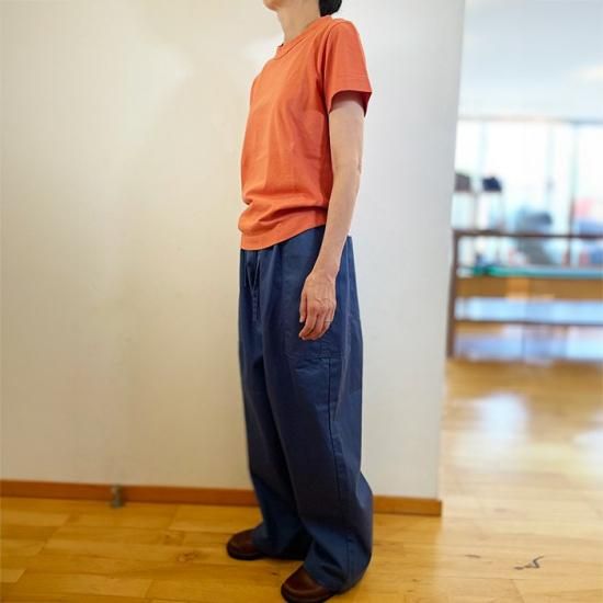 homspun 高密度ウエポンギャザーパンツ　サックス homspun 高密度ウェポン ギャザーパンツ サックス homspun 通販