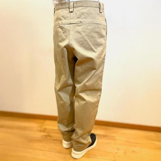 【未使用】Homspun　高密度ウェポン切替ワークパンツ　ダークベージュ homspun ホームスパン|服,ワンピース,シャツ,ブラウス,パンツ