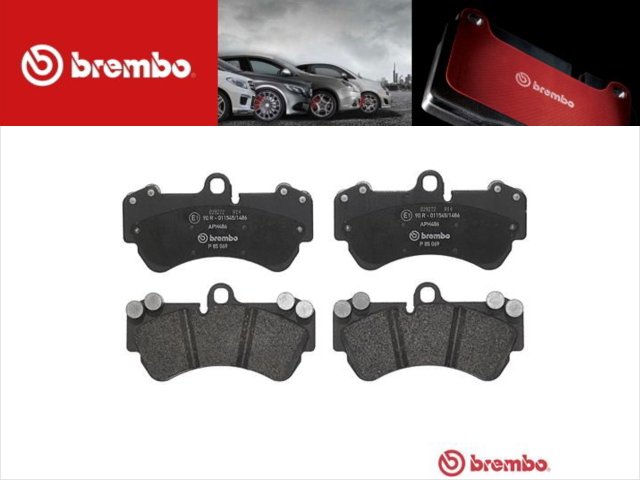 P85069N：ポルシェ VW フロントブレーキパッド 低ダスト BREMBO 新品 カイエン 955 9PABFD トゥアレグ 7LAZZS  7LAXQA 95535193903 7L0698151 - 輸入自動車パーツ・用品専門店 ～ blue bridge ～