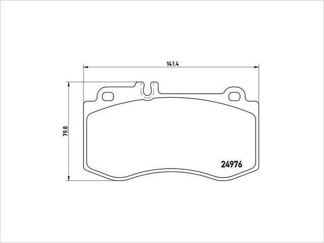 BREMBO 新品 フロントブレーキパッド ベンツ Eクラス W212 CLSクラス C218 0054207720 低ダスト セラミックパッド -  輸入自動車パーツ・用品専門店 ～ blue bridge ～