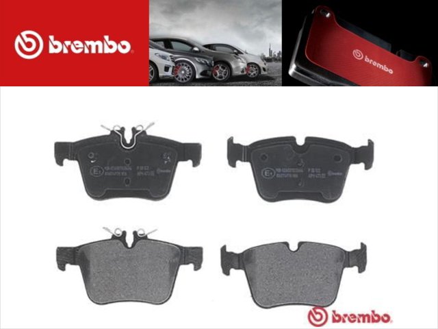 BREMBO 新品 リアブレーキパッド ベンツ Cクラス W205 0004203602 低