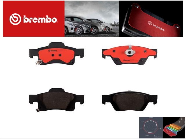 低ダスト BREMBO 新品 リアブレーキパッド ジープ グランドチェロキー