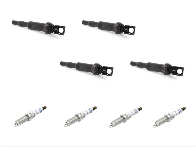 BOSCH 新品 BMW イグニッションコイル スパークプラグ 4本SET E90 E60 E65 E66 E87 F01 E84 E83 F25  E70 E71 E72 E85 E89 - 輸入自動車パーツ・用品専門店 ～ blue bridge ～