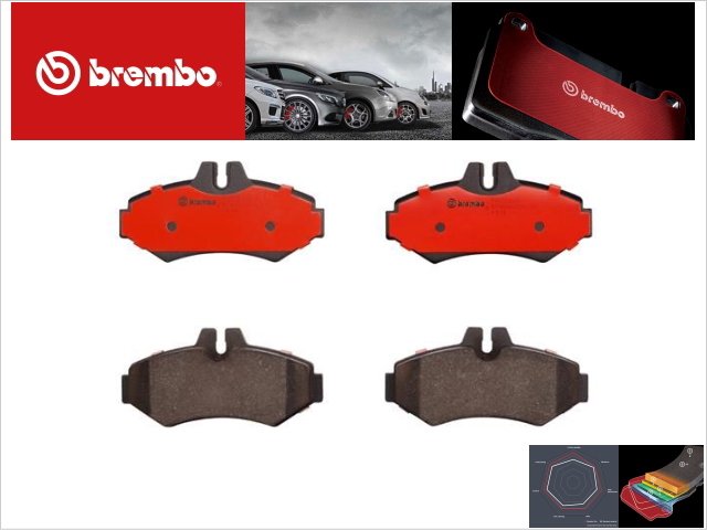 新品 BREMBO ベンツ リアブレーキパッド 低ダスト Gクラス W463