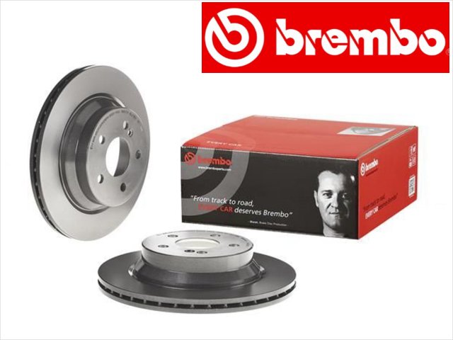 BREMBO 新品 メルセデスベンツ CLSクラス C218 リアブレーキローター