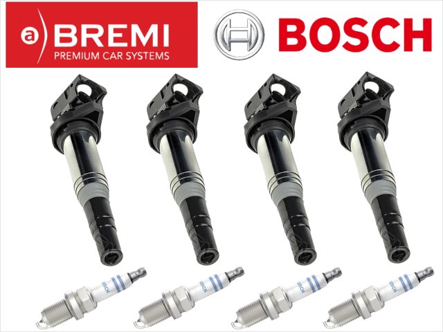 BREMI 新品 BMW MINI イグニッションコイル スパークプラグ 4本セット