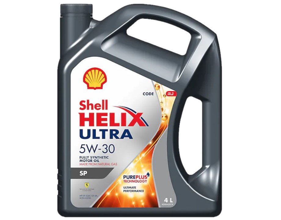 5W-30：シェル製 エンジンオイル Shell HELIX Ultra（ヒリックス 