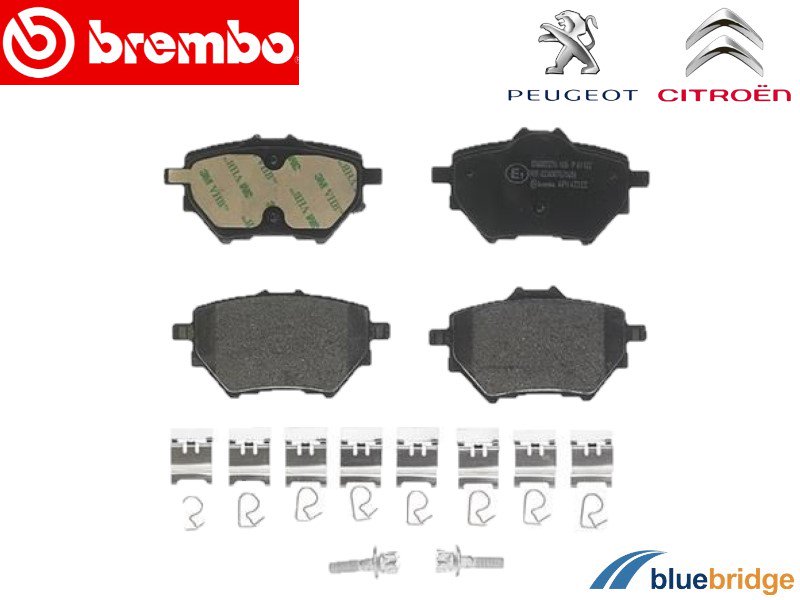 BREMBO 新品 シトロエン プジョー リアブレーキパッド 低ダスト 1609000680 1617535380 1619790880  1636413980 - 輸入自動車パーツ・用品専門店 ～ blue bridge ～