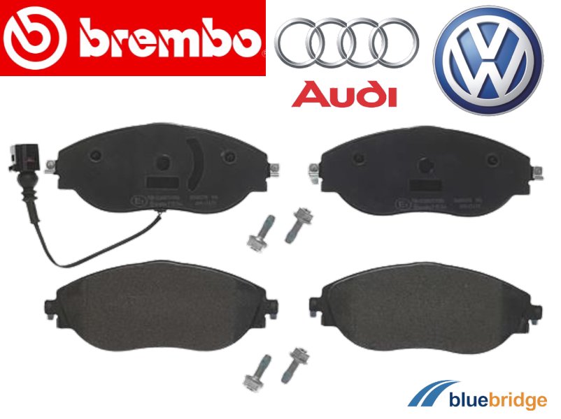 BREMBO 新品 VW アウディ フロントブレーキパッド 低ダスト A3 Q2 Q3